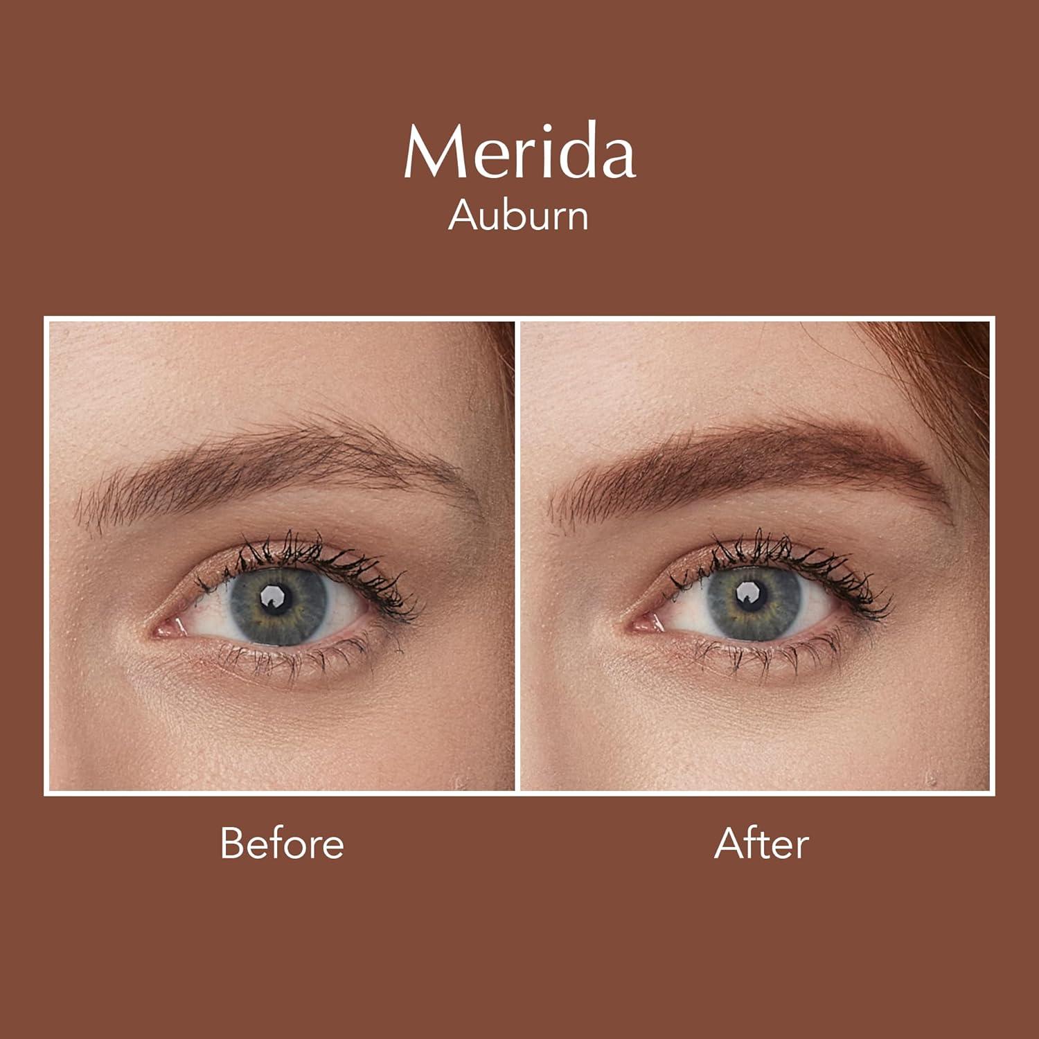 imageThrive Causemetics Instant Brow Fix SemiPermanent Eyebrow Gel Waterproof Tinted Eye Brow Gel with Vitamin B5 SmudgeProof Vegan ampamp Cruelty Free Blanka TaupeMerida Auburn