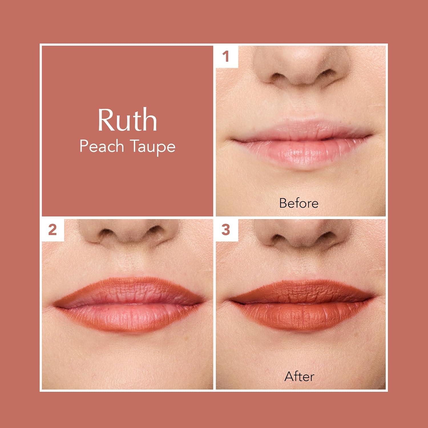 imageThrive Causemetics Lip Filler LongWearing  Plumping Lip Liner Shea Butter Hydrating Lip Plumper Retractable Lip Liner Pencil Built In Sharpener Vegan ampamp Cruelty Free Jesse Pale Rose GingerRuth Peach Taupe