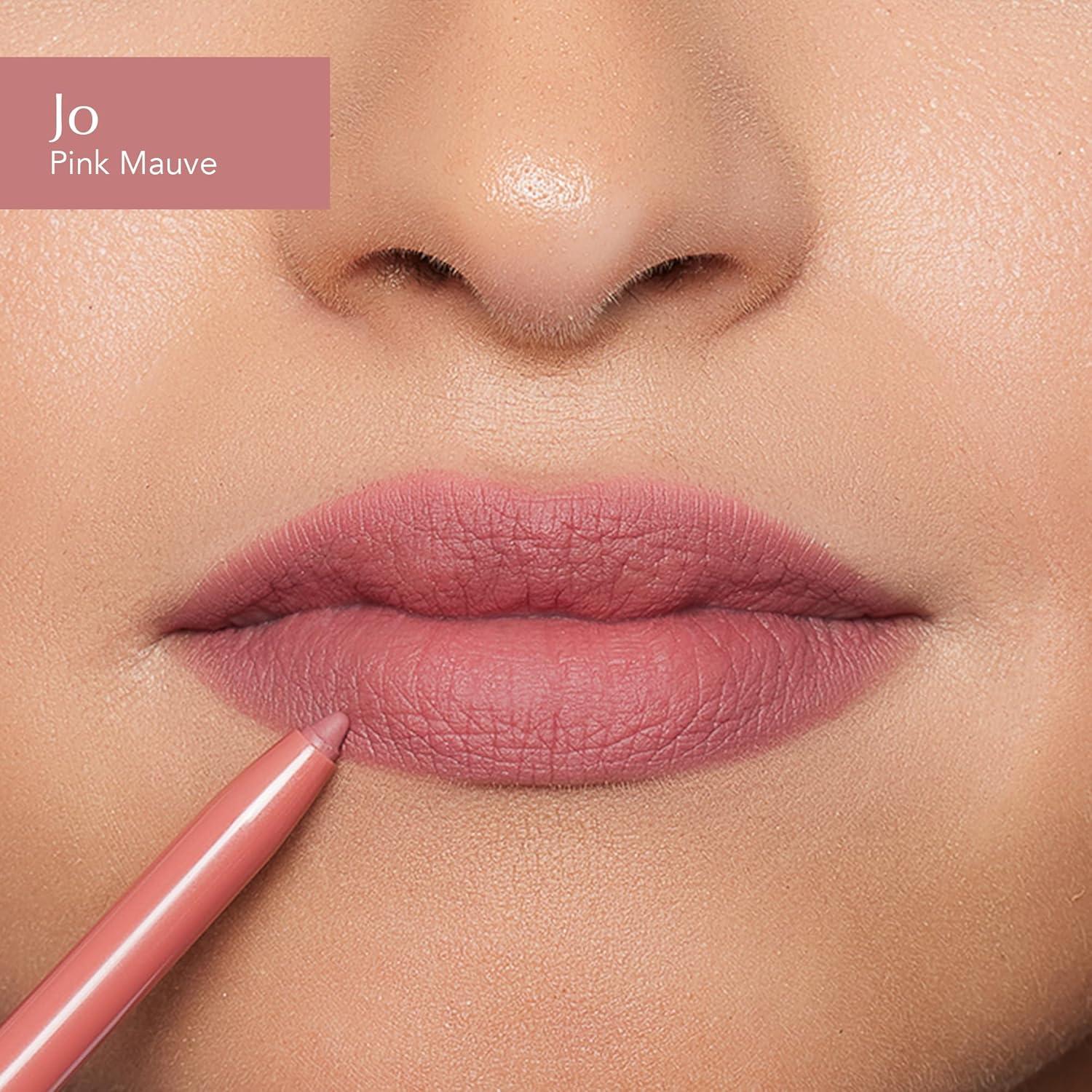 imageThrive Causemetics Perfect Pink Pout Lip Gloss ampamp Liner Bundle with Makeup Bag Sheer Strength LipPlumping Peptide Gloss ampamp LongWearing Plumping Lip Liner Vegan ampamp Cruelty Free Jo Pink Mauve