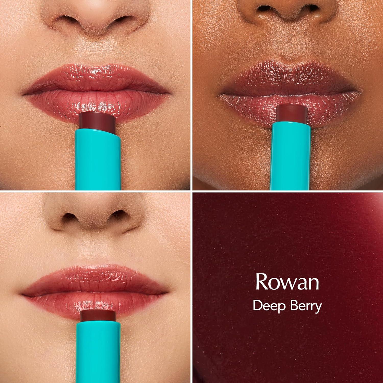 imageThrive Causemetics Sheer Strength Hydrating Lip Tint Trio ampamp Makeup Bag Long Lasting Hydration Lightweight Moisturizing Tinted Lip Cream Formula Vegan ampamp Cruelty Free 3 Shades Rowan Kaisa Melissa