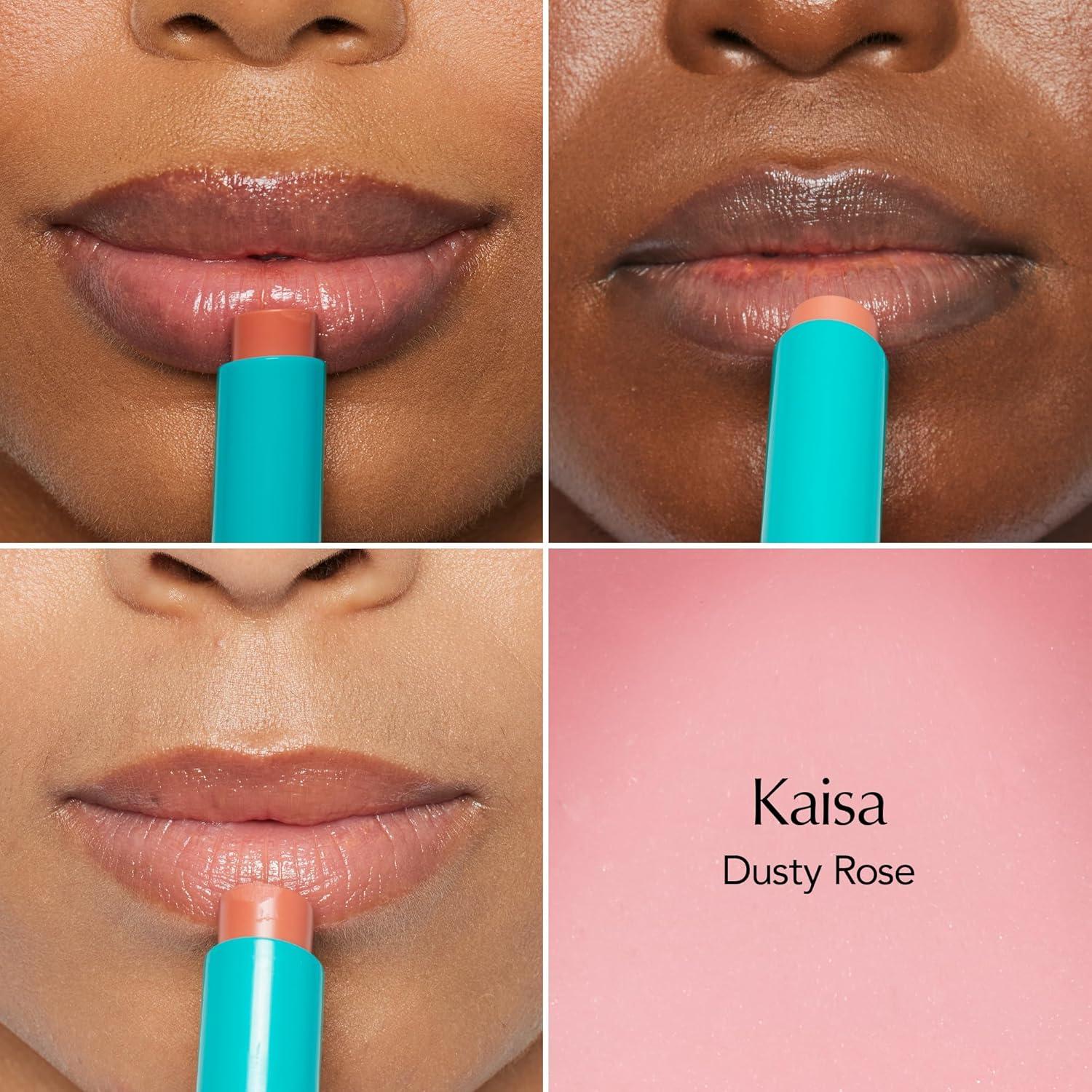 imageThrive Causemetics Sheer Strength Hydrating Lip Tint Trio ampamp Makeup Bag Long Lasting Hydration Lightweight Moisturizing Tinted Lip Cream Formula Vegan ampamp Cruelty Free 3 Shades Rowan Kaisa Melissa