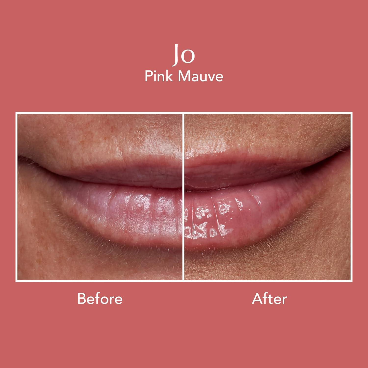 imageThrive Causemetics Sheer Strength Lip Plumping Peptide Gloss Lip Plumper with Vitamin E Peptides Plumps Smooths ampamp Hydrates Lips High Shine Vegan ampamp Cruelty Free Emily Clear ShimmerJo Pink Mauve
