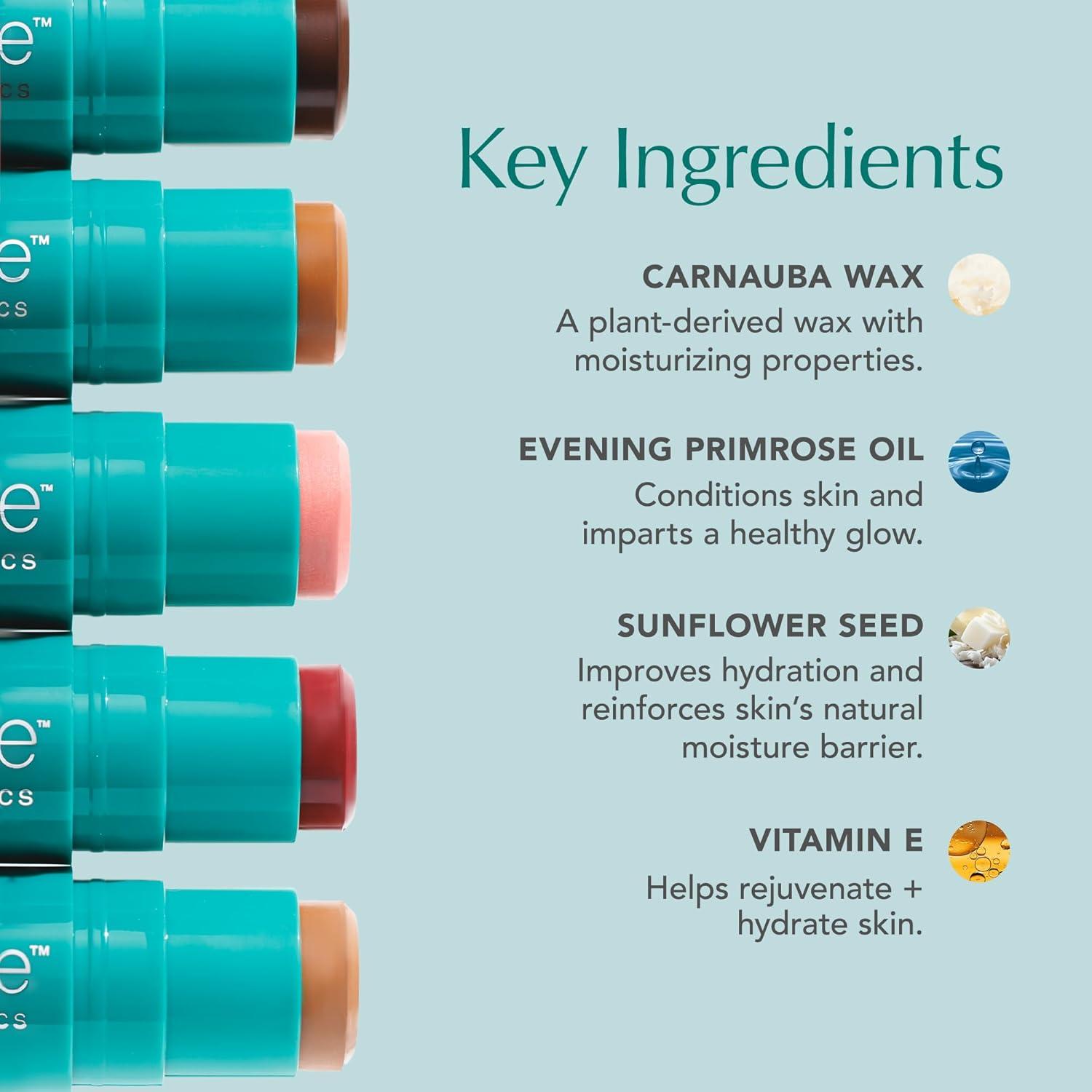 imageThrive Causemetics Triple Threat Color Stick Cream Highlighter Stick with Vitamin E Evening Primrose Oil Waterproof Smudge Proof Face Makeup Formula Joy Gold ShimmerJoy Gold Shimmer