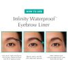 Thrive Causemetics Infinity Waterproof Eyebrow Pencil, Retractable Brow Pencil with Hyaluronic Acid & Shea Butter, Dual Ended Eyebrow Brush Spoolie, Fine Tip, Vegan & Cruelty Free, Nan (Charcoal)(Christina (Light Blonde))