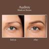 Thrive Causemetics Infinity Waterproof Eyebrow Pencil, Retractable Brow Pencil with Hyaluronic Acid & Shea Butter, Dual Ended Eyebrow Brush Spoolie, Fine Tip, Vegan & Cruelty Free, Nan (Charcoal)(Audrey (Medium Brown))