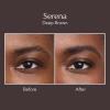 Thrive Causemetics Instant Brow Fix Semi-Permanent Eyebrow Gel, Waterproof Tinted Eye Brow Gel with Vitamin B5, Smudge-Proof, Vegan & Cruelty Free, Blanka (Taupe)(Serena (Deep Brown))