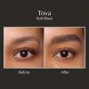 Thrive Causemetics Instant Brow Fix Semi-Permanent Eyebrow Gel, Waterproof Tinted Eye Brow Gel with Vitamin B5, Smudge-Proof, Vegan & Cruelty Free, Blanka (Taupe)(Tova (Soft Black))