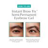 Thrive Causemetics Instant Brow Fix Semi-Permanent Eyebrow Gel, Waterproof Tinted Eye Brow Gel with Vitamin B5, Smudge-Proof, Vegan & Cruelty Free, Blanka (Taupe)(Merida (Auburn))