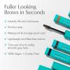 Thrive Causemetics Instant Brow Fix Semi-Permanent Eyebrow Gel, Waterproof Tinted Eye Brow Gel with Vitamin B5, Smudge-Proof, Vegan & Cruelty Free, Blanka (Taupe)(Tova (Soft Black))