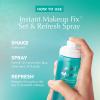 Thrive Causemetics Instant Makeup Fix Set & Refresh Spray, Makeup Setting Spray with Hyaluronic Acid, Lightweight, Hydrating & Long Lasting Face Spray, 16 Hour Wear, Vegan & Cruelty Free, 3.4 fl oz