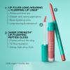 Thrive Causemetics Perfect Pink Pout Lip Gloss & Liner Bundle with Makeup Bag, Sheer Strength Lip-Plumping Peptide Gloss & Long-Wearing Plumping Lip Liner, Vegan & Cruelty Free, Jo (Pink Mauve)