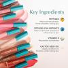 Thrive Causemetics Sheer Strength Lip Plumping Peptide Gloss, Lip Plumper with Vitamin E, Peptides, Plumps, Smooths & Hydrates Lips, High Shine, Vegan & Cruelty Free, Emily (Clear Shimmer)(Jo (Pink Mauve))