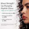 Thrive Causemetics Sheer Strength Lip Plumping Peptide Gloss, Lip Plumper with Vitamin E, Peptides, Plumps, Smooths & Hydrates Lips, High Shine, Vegan & Cruelty Free, Emily (Clear Shimmer)(Emily (Clear Shimmer))