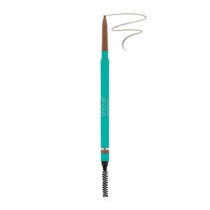 Thrive Causemetics Infinity Waterproof Eyebrow Pencil, Retractable Brow Pencil with Hyaluronic Acid & Shea Butter, Dual Ended Eyebrow Brush Spoolie, Fine Tip, Vegan & Cruelty Free, Nan (Charcoal)(Blanka (Taupe))
