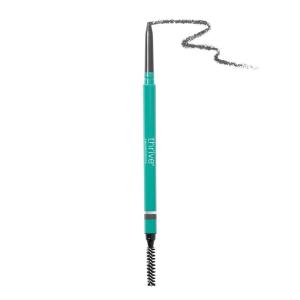 Thrive Causemetics Infinity Waterproof Eyebrow Pencil, Retractable Brow Pencil with Hyaluronic Acid & Shea Butter, Dual Ended Eyebrow Brush Spoolie, Fine Tip, Vegan & Cruelty Free, Nan (Charcoal)(Nan (Charcoal))