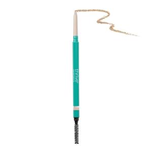 Thrive Causemetics Infinity Waterproof Eyebrow Pencil, Retractable Brow Pencil with Hyaluronic Acid & Shea Butter, Dual Ended Eyebrow Brush Spoolie, Fine Tip, Vegan & Cruelty Free, Nan (Charcoal)(Christina (Light Blonde))