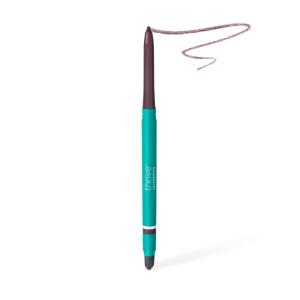 Thrive Causemetics Infinity Waterproof Eyeliner Pencil, Built In Sharpener & Smudge Tip, Long Lasting, Smudge Proof, Hyaluronic Acid & Shea Butter, Vegan & Cruelty Free, Lizzie (Moss Green Matte)(Alondra (Aubergine Shimmer))