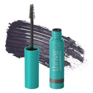 Thrive Causemetics Instant Brow Fix Semi-Permanent Eyebrow Gel, Waterproof Tinted Eye Brow Gel with Vitamin B5, Smudge-Proof, Vegan & Cruelty Free, Blanka (Taupe)(Nan (Charcoal))