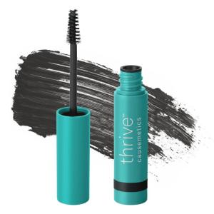 Thrive Causemetics Instant Brow Fix Semi-Permanent Eyebrow Gel, Waterproof Tinted Eye Brow Gel with Vitamin B5, Smudge-Proof, Vegan & Cruelty Free, Blanka (Taupe)(Tova (Soft Black))