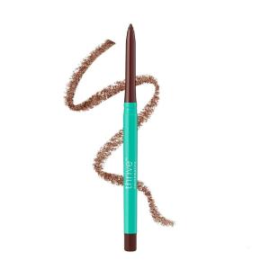 Thrive Causemetics Lip Filler Long-Wearing + Plumping Lip Liner, Shea Butter Hydrating Lip Plumper Retractable Lip Liner Pencil, Built In Sharpener, Vegan & Cruelty Free, Jesse (Pale Rose Ginger)(Katrece (Espresso))