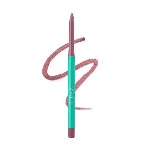 Thrive Causemetics Lip Filler Long-Wearing + Plumping Lip Liner, Shea Butter Hydrating Lip Plumper Retractable Lip Liner Pencil, Built In Sharpener, Vegan & Cruelty Free, Jesse (Pale Rose Ginger)(Ghizlan (Plum Mauve))