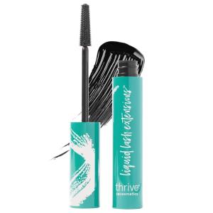 Thrive Causemetics Liquid Lash Extensions Mascara, Tubing Thrive Mascara Lengthening, Volumizing & Curling, Smudge Proof, Washable, No Clumping or Flaking, Vegan & Cruelty Free, Nola (Deep Blue)(Brynn (Rich Black))