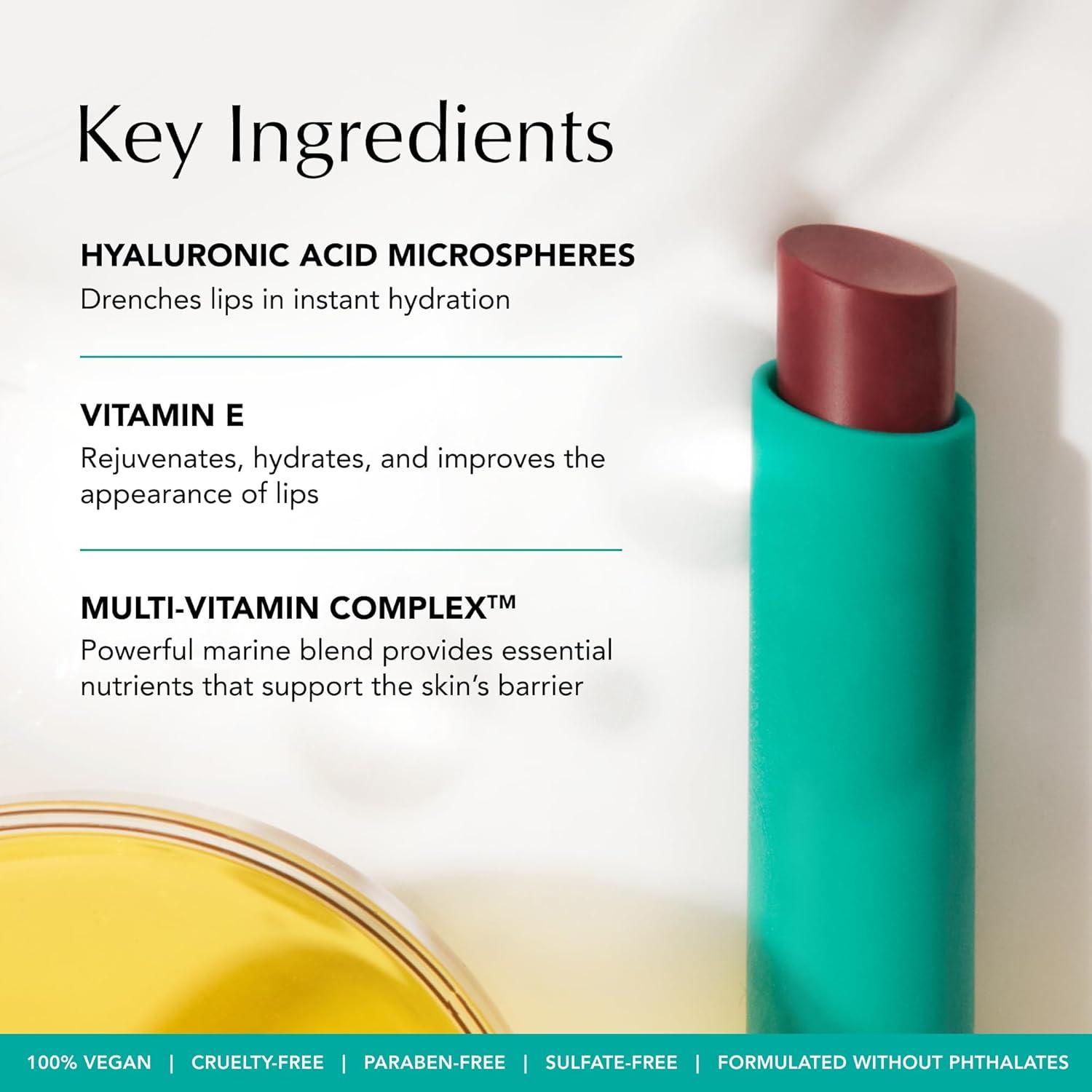 imageThrive Causemetics Sheer Strength Moisturizing Matte Lip Tint Everyday Makeup Essential for Women Lightweight ampamp Creamy Lips Balm Long Lasting Hydration Vegan Shade Nancy Natural PlumChenoa Neutral Spice