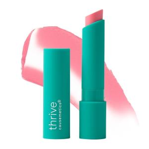 Thrive Causemetics Sheer Strength Moisturizing Matte Lip Tint, Everyday Makeup Essential for Women, Lightweight & Creamy Lips Balm, Long Lasting Hydration, Vegan, Shade Nancy (Natural Plum)(Dr. Elizabeth (Petal Pink))