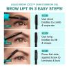 Thrive Causemetics Liquid Brow Lock 24Hr Lifting Eyebrow Gel, Waterproof Conditioning Brow Gel with Biotin, Hyaluronic Acid & Vitamin B5, Makeup Essential, Dual Sided Precision Brush, Vegan, Clear