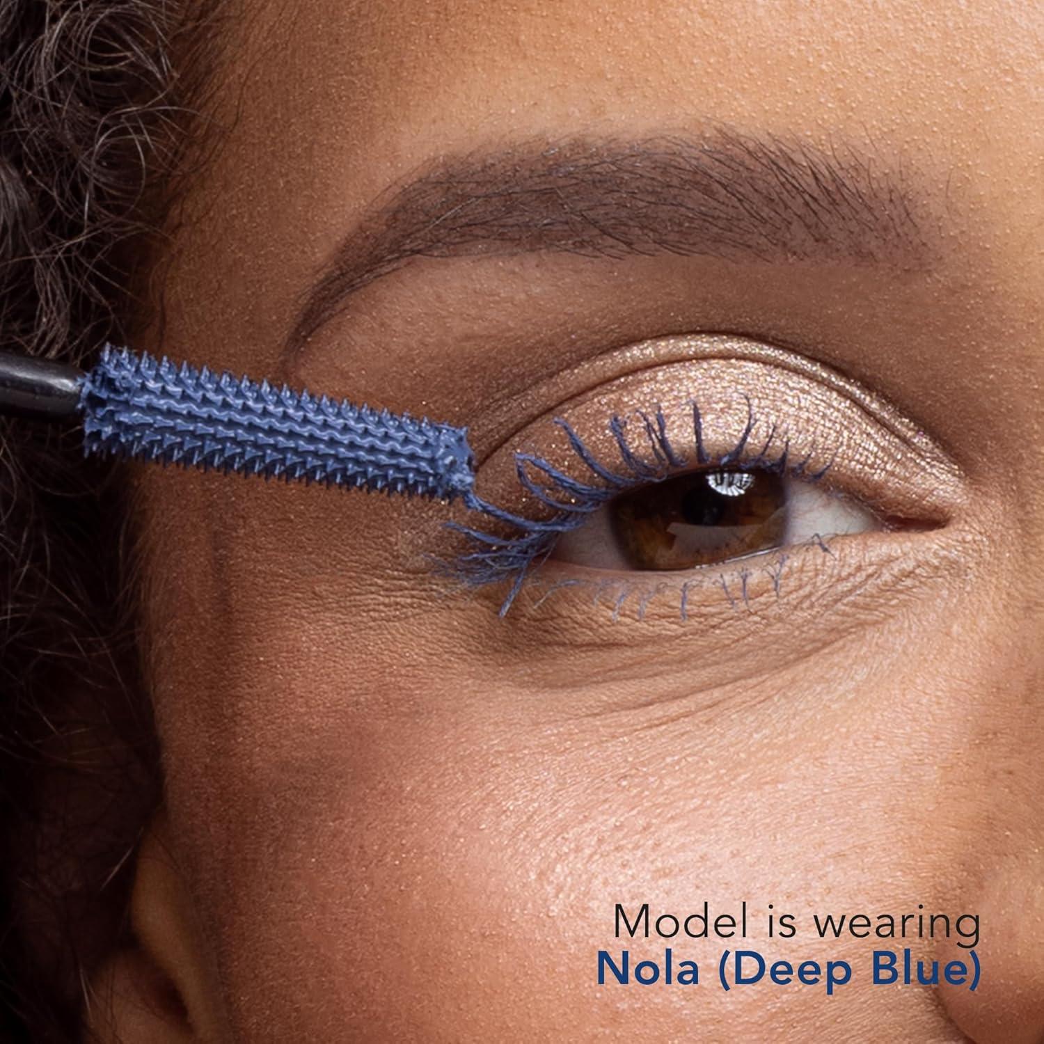 imageThrive Causemetics Liquid Lash Extensions Mascara 3 Pack Tubing Thrive Mascara Lengthening Makeup Gift Set for Women Volumizing ampamp Curling Smudge Proof Vegan ampamp Cruelty Free Crystal Brown BlackNola Deep Blue