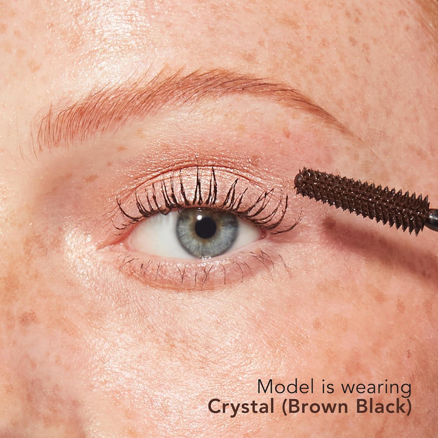 imageThrive Causemetics Liquid Lash Extensions Mascara 3 Pack Tubing Thrive Mascara Lengthening Makeup Gift Set for Women Volumizing ampamp Curling Smudge Proof Vegan ampamp Cruelty Free Crystal Brown BlackCrystal Brown Black