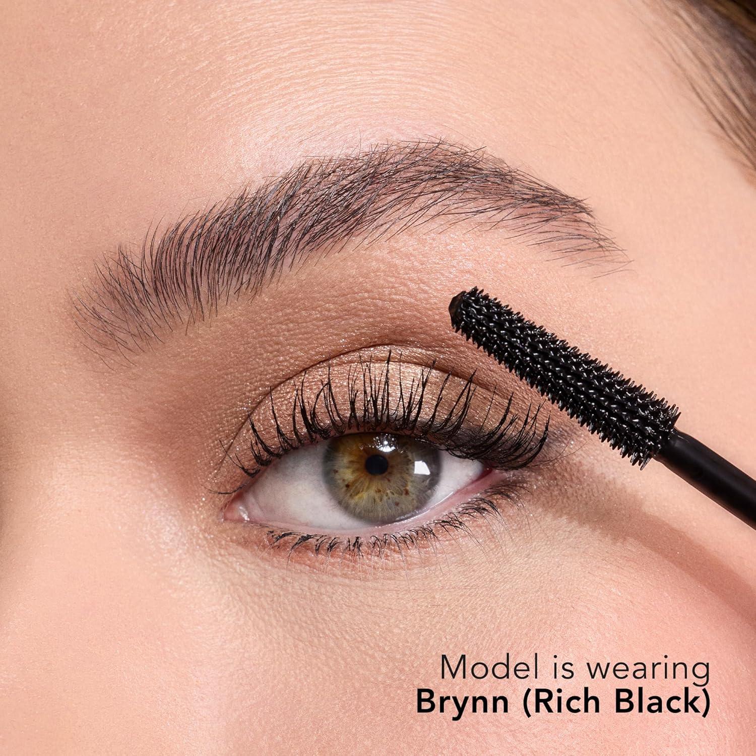 image:imageThrive Causemetics Mini Makeup Essentials Gift Set for Women Deluxe Mini Liquid Lash Extensions amp Volumizer Mini Mascaras Brynn Rich Black Mini Eye Brightener Highlighter Sticks 3 Shades