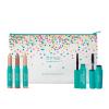 Thrive Causemetics Mini Makeup Essentials, Gift Set for Women, Deluxe Mini Liquid Lash Extensions & Volumizer Mini Mascaras, Brynn (Rich Black), Mini Eye Brightener Highlighter Sticks – 3 Shades